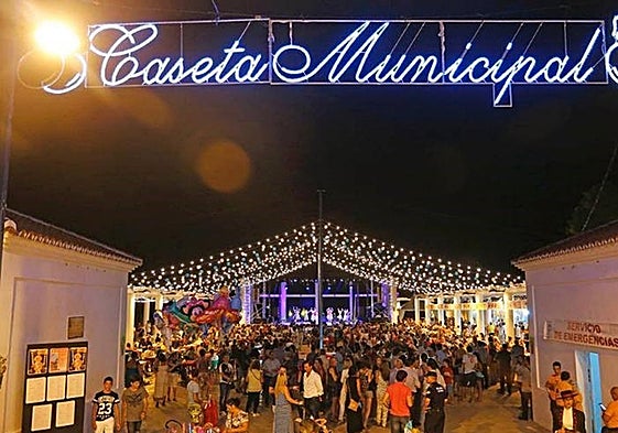 The feria in Benalmádena Pueblo.