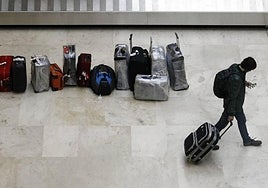 Airlines face sanctions over hand luggage charges.