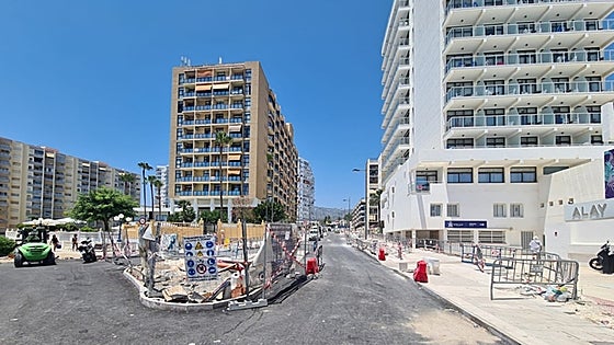 Serious accessibility problems cause a new delay in the opening of Avenida Alay in Benalmádena