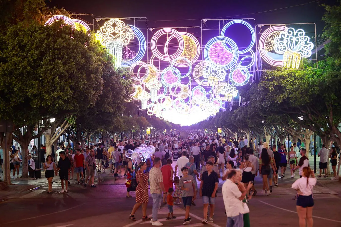 Picture special: Malaga&#039;s summer fair 2023, in full swing