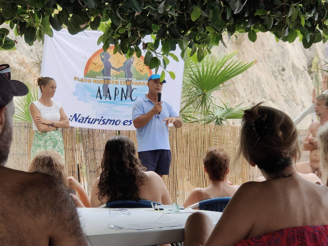 Cantarriján beach naturist day
