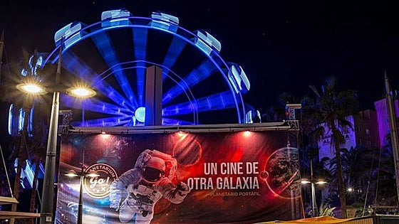 Mysteries of the universe show returns to Malaga with a 360-degree cinema screen and a new interactive experience