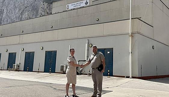 New RAF Gibraltar commander takes over