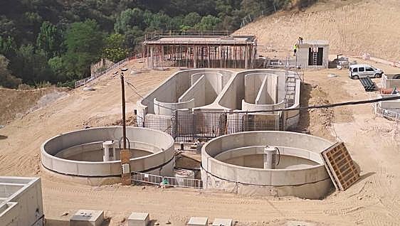Work continues apace on four new wastewater treatment plants in Serranía de Ronda