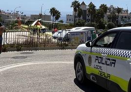 Man seriously injured after falling from ladder while installing air conditioning unit on the Costa del Sol