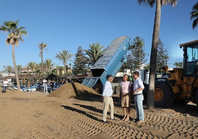 More sand for Marbella beaches