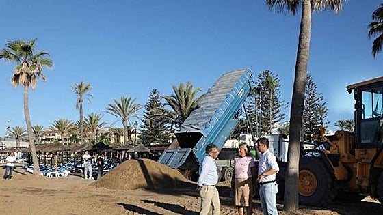 More sand for Marbella beaches