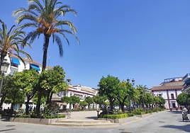 Lebrija, one of the southernmost towns in Seville province.