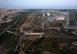 File image of Malaga Airport's runways.