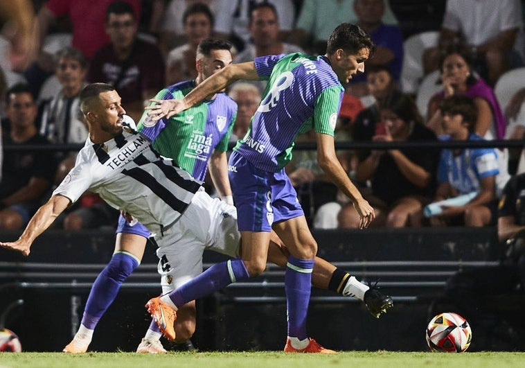 Malaga CF kick off season in lower division following relegation with a 2-1 defeat