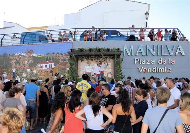 Harvest Festival in Manilva.