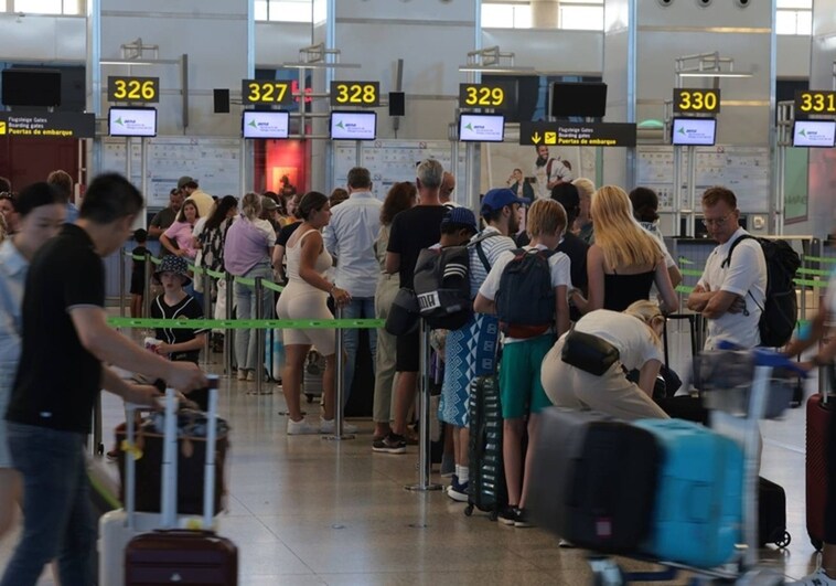 File image of Malaga Airport.