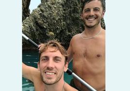 Coastguard locates the paddle surf board, on which the two missing young men were riding, around 15 nautical miles off the Costa del Sol