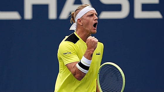Malaga's Alejandro Davidovich advances to second round at US Open in convincing style