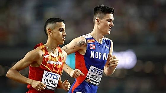 Nerja club's Ouassim Oumaiz achieves second best result in history by a Malaga athlete at a World Championships event