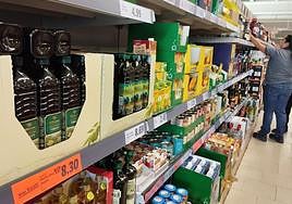 Shoppers are getting a shock when they go to buy olive oil.