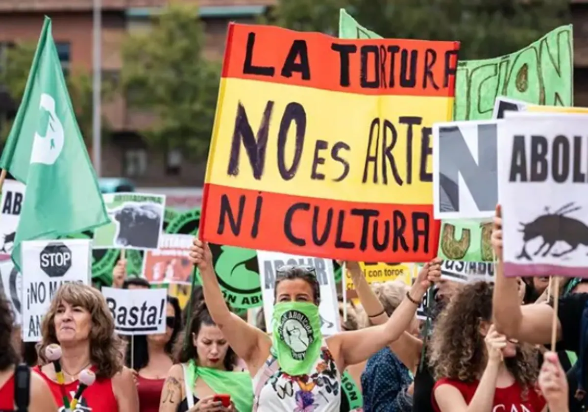 Costa del Sol activists join anti-bullfighting protest in Madrid, calling for an end to Spain&#039;s &#039;national shame&#039;