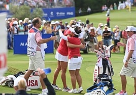 The US team made a strong start on Friday morning.