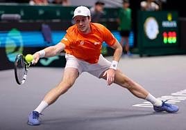 The Dutch player Botic van De Zandschulp, one of those confirmed for Malaga.