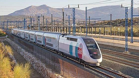 New double-decker high-speed train snapped during track tests ahead of Malaga launch