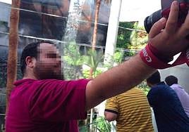 The arrested priest who allegedly targeted friends.