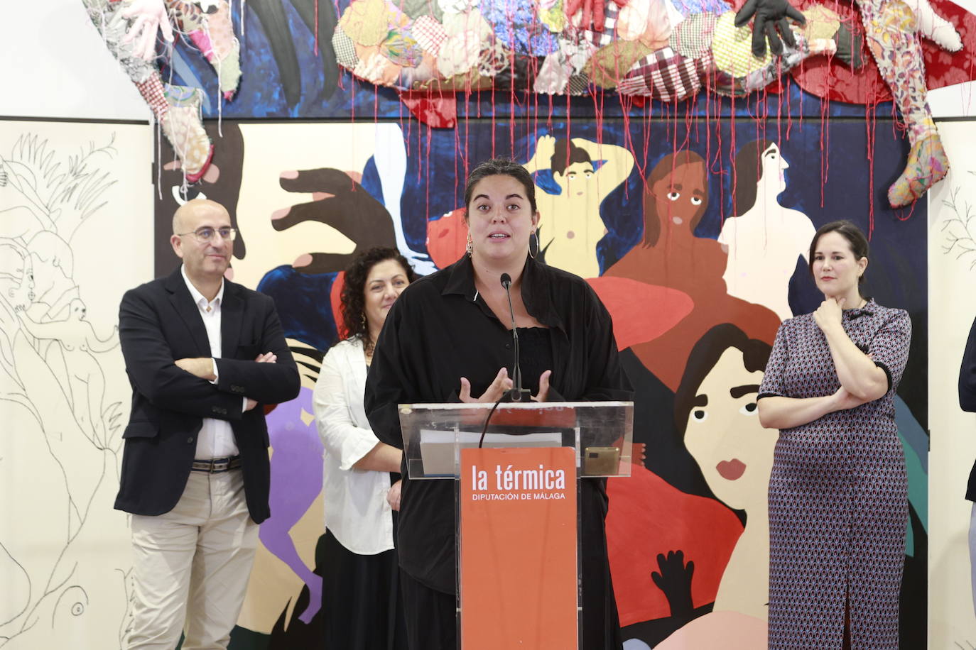 Ela Fidalgo's exhibition in La Térmica, in pictures