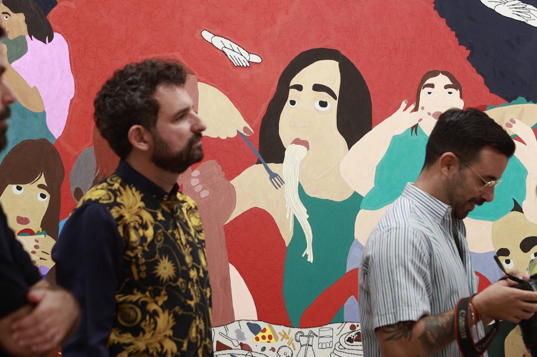 Ela Fidalgo's exhibition in La Térmica, in pictures