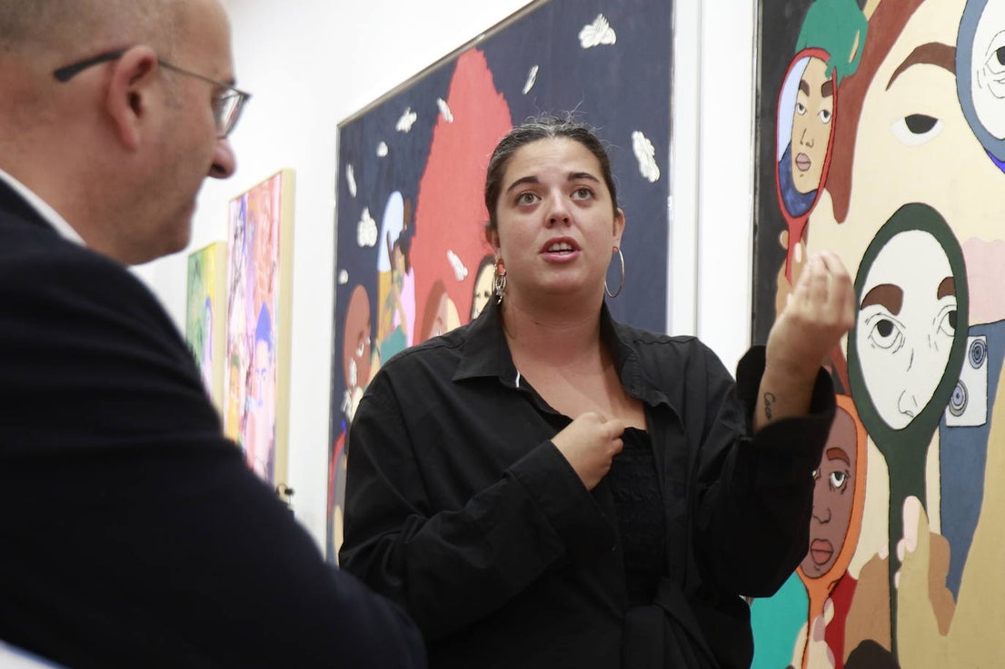 Ela Fidalgo's exhibition in La Térmica, in pictures