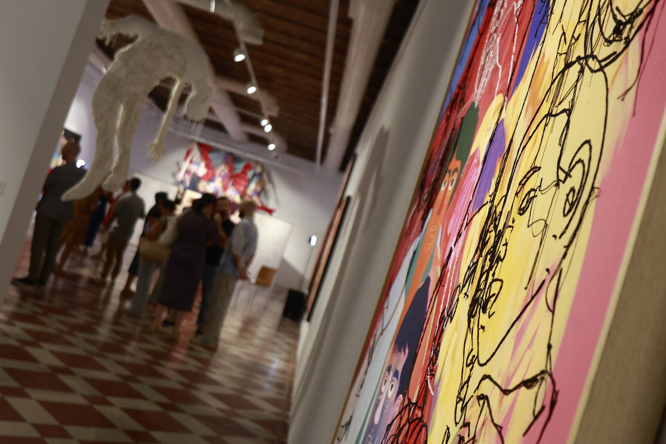 Ela Fidalgo's exhibition in La Térmica, in pictures