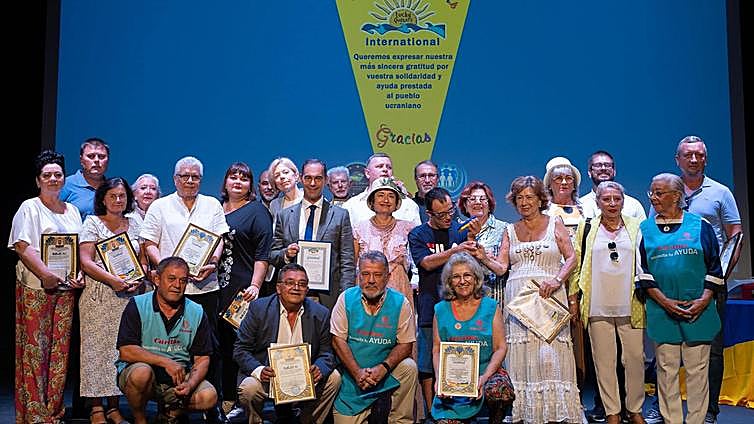 Expat charity in Benalmádena recognised by Ukrainian goverment
