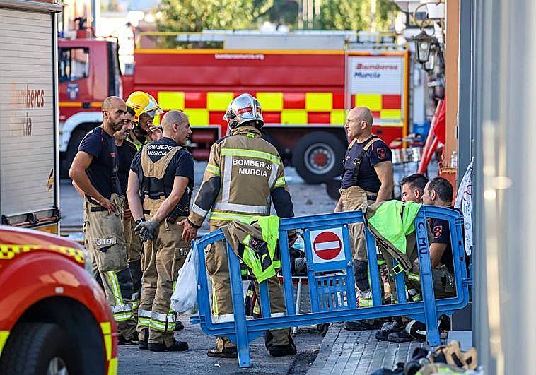 Firefighters are still working in the area of the fire today.