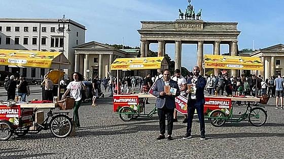 Berlin is feeling tropical thanks to Costa tourism drive