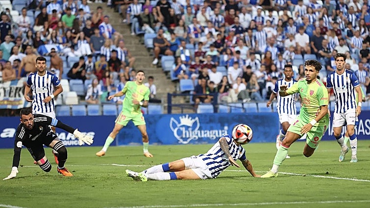 Substitute Dioni salvages a point for Malaga CF in Huelva