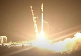 The successful launch of the Miura-1 rocket in the early hours of Saturday morning.