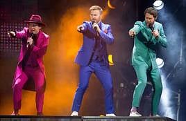 File image of a Take That performance.