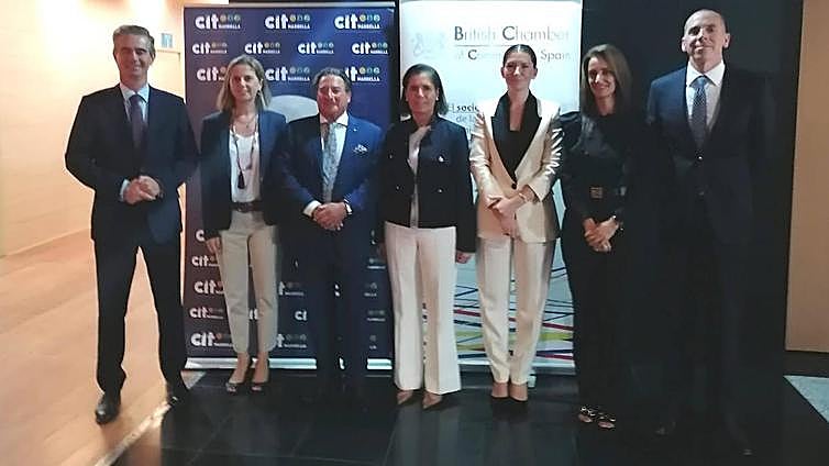 Business leaders meet to discuss the current economic trends in Marbella