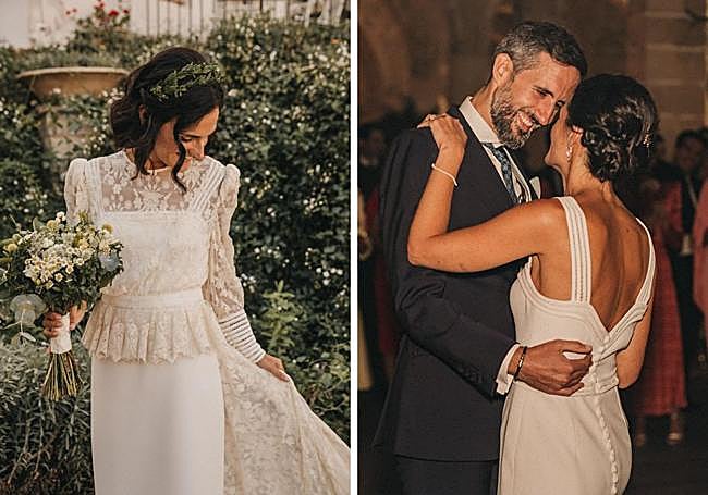 Dress designed to transform during the wedding created by Jesús Segado from Malaga.