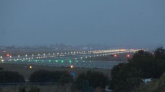 Storm blows up at Malaga Airport forcing 37 flights to be diverted to other parts of Spain