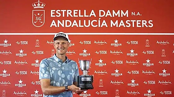 Adrian Meronk claims victory in the Andalucía Masters