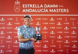 Adrian Meronk claims victory in the Andalucía Masters