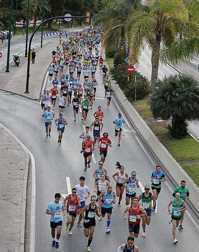 Imagen secundaria 2 - In pictures... the Malaga city run, a race for everyone