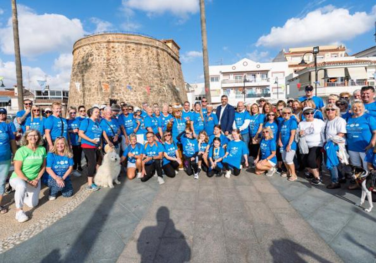 La Cala Lions get their marching orders to raise funds for diabetes awareness