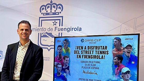 Fuengirola gets ready for Davis Cup finals on the Costa with street tennis day event
