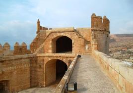 The Arabic Alcazaba fortress in Almeria.