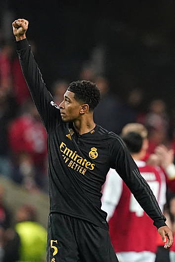 Madrid's Jude Bellingham.