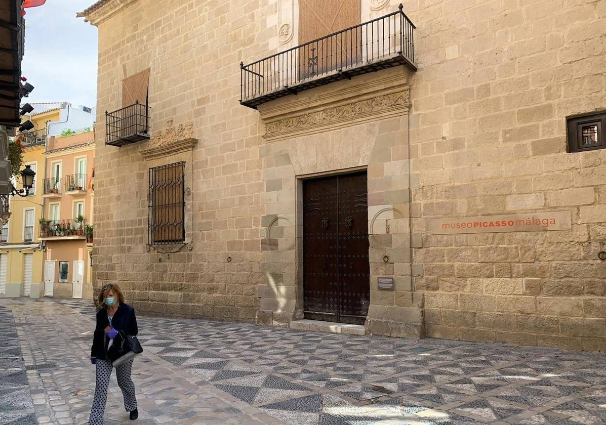 The facade of the Museo Picasso Málaga.