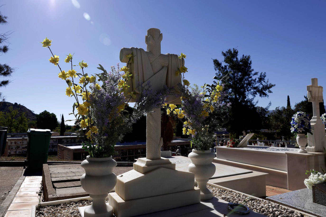 In pictures... people in Malaga pay their respects on All Saints' Day in the province's cemeteries