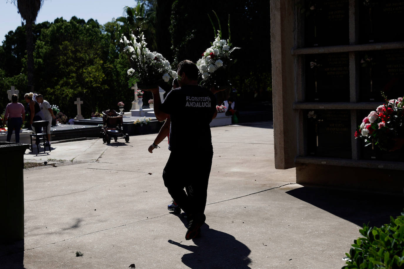 In pictures... people in Malaga pay their respects on All Saints' Day in the province's cemeteries