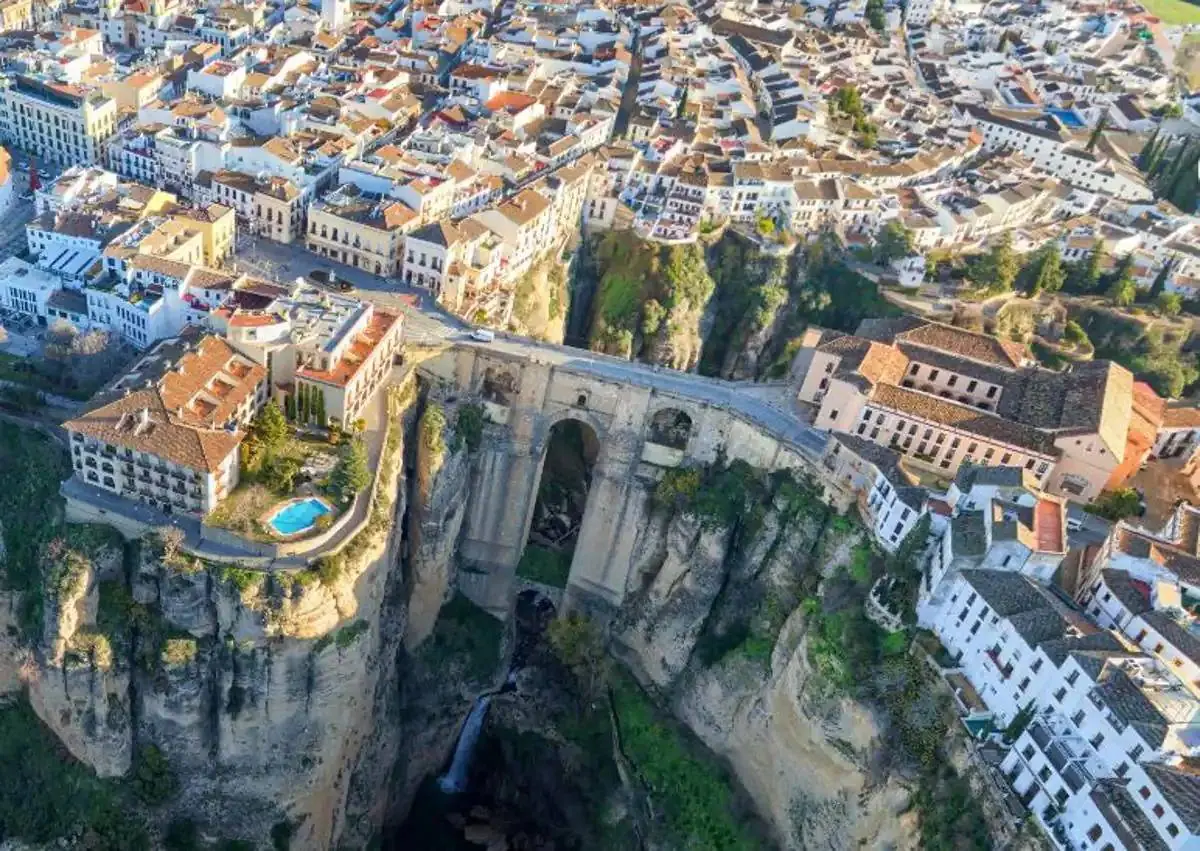 Ronda, with the New Bridge spanning the famous gorge.