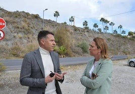 Axarquía road lit up after years of complaints